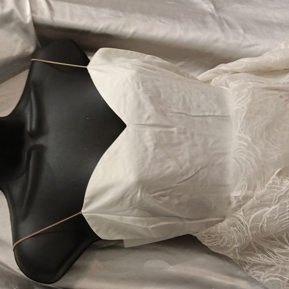 Rare Vintage Gorgeous Auers lace floral Paisley imprint cocktail dress S - Picture 14 of 16